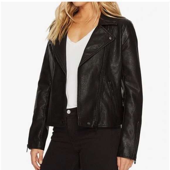 Blank NYC Faux Leather Moto Jacket - Picture 7 of 9